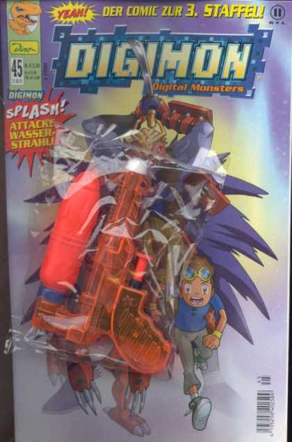 Digimon 21 - Gun - Splash - Glass - Sword - Hand Band