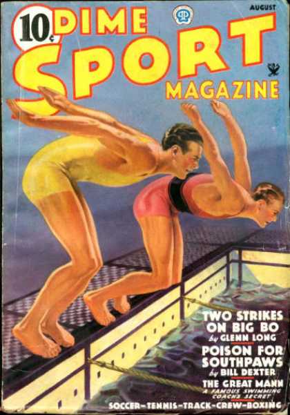 Dime Sport Magazine - 8/1935