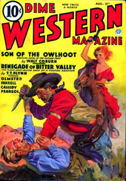 Dime Western Magazine - 8/1935
