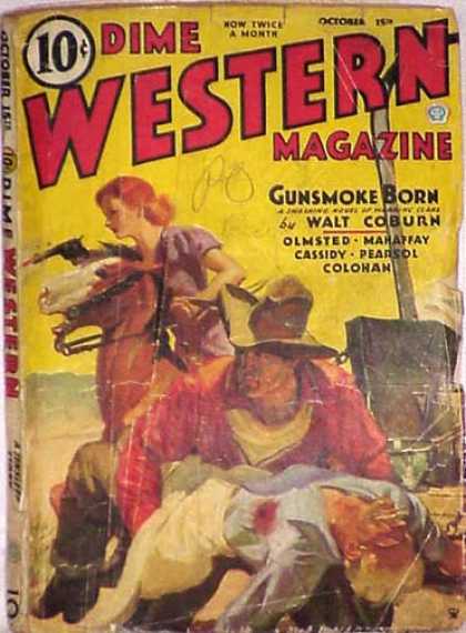 Dime Western Magazine - 10/1935