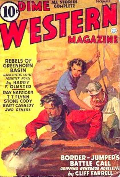 Dime Western Magazine - 12/1936