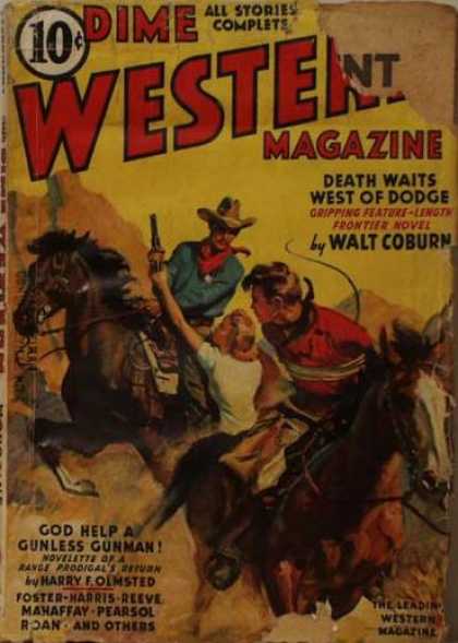 Dime Western Magazine - 2/1938