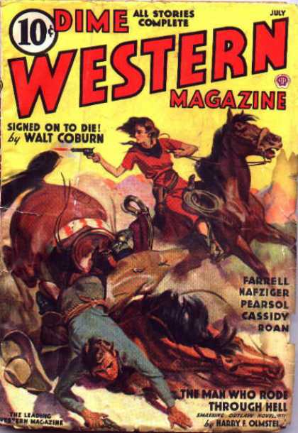 Dime Western Magazine - 7/1938