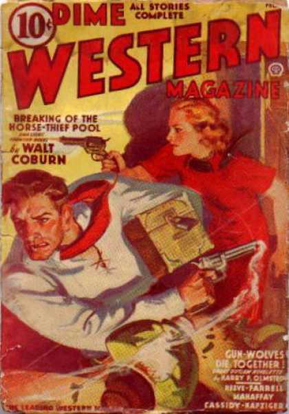 Dime Western Magazine - 2/1939