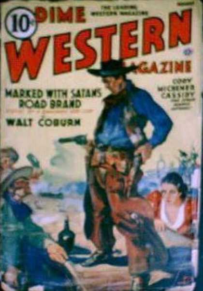 Dime Western Magazine - 8/1939