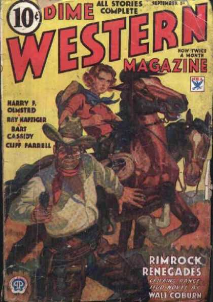 Dime Western Magazine - 9/1934