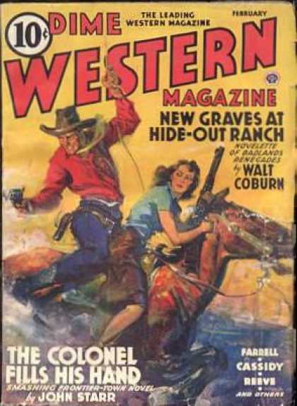 Dime Western Magazine - 2/1940