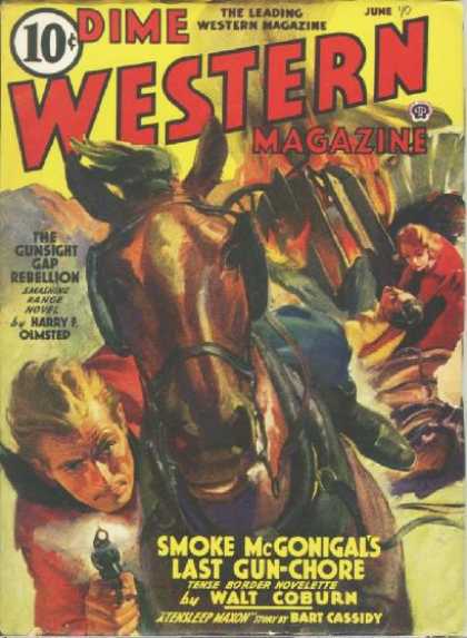 Dime Western Magazine - 6/1940