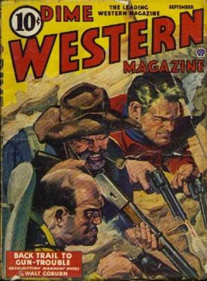 Dime Western Magazine - 9/1943