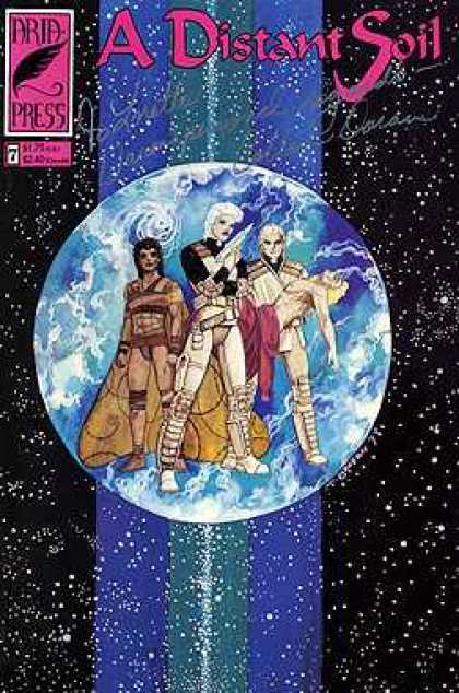 Distant Soil 7 - Arid Press - Earth - Planet - Stars - Gun