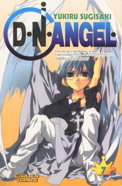 D.N. Angel 7 - Boy - Cloth - Wings - Cross - Necklace