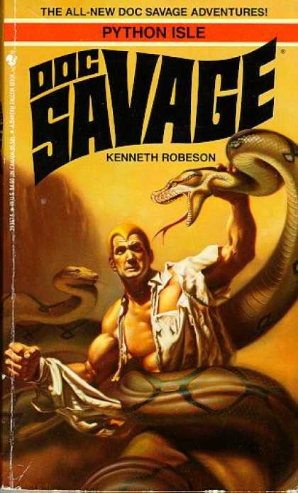 Doc Savage Books - Python Isle