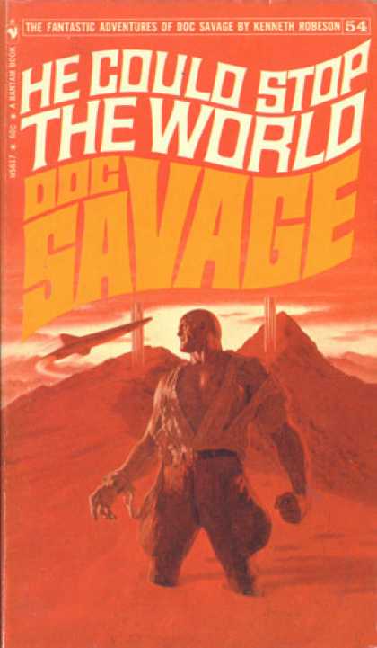 Doc Savage Books - He Could Stop the World - Kenneth Robeson