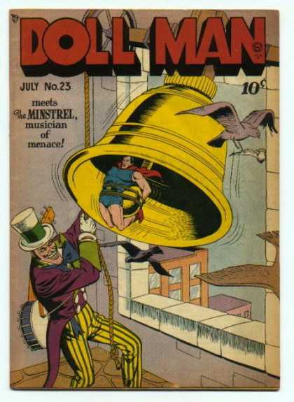 Doll Man 23 - July - Bell - Bird - Minstrel - Rope