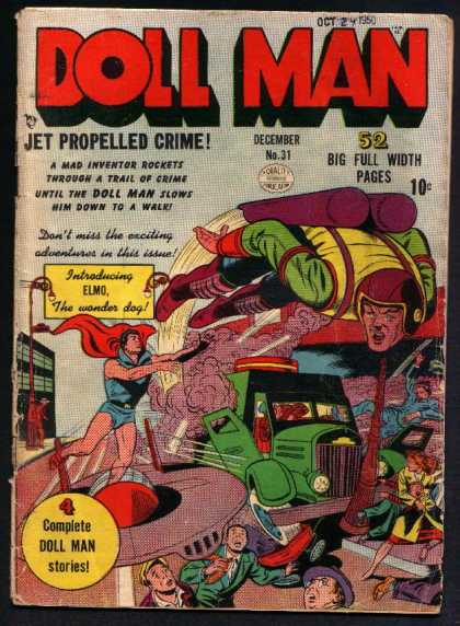 Doll Man 31 - Jet - Propelled - Crime - Man - Doll