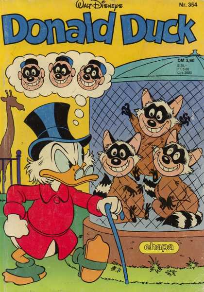 Donald Duck (German) 143 - Racoon Bandits - Scrooge - Scrooge At The Zoo - Caught Red Handed - Learing A Lesson