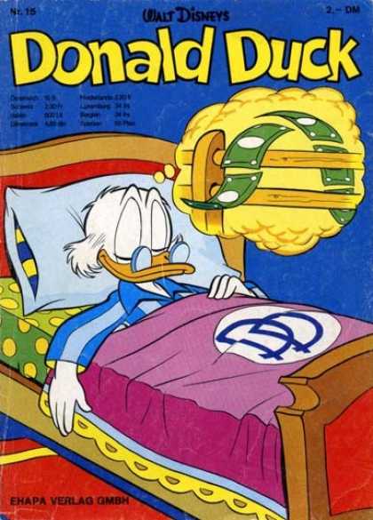 Donald Duck (German) 15 - Scrooge - Money - Dreaming - Spectacles - Sleep