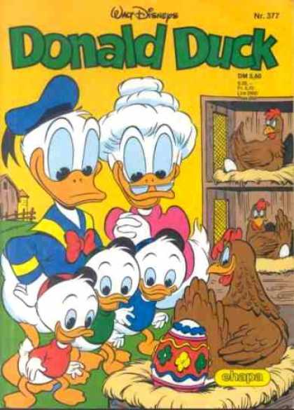 Donald Duck (German) 150 - Donald Duck - Hen - Nephews - Eggs - Decorative
