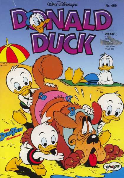 Donald Duck (German) 205 - Disney - Huey - Duey - Luey - Donald