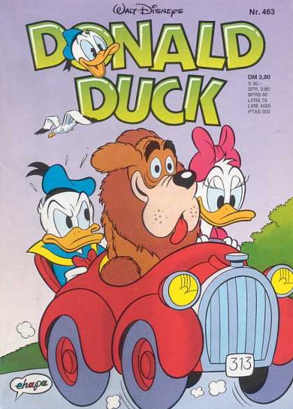 Donald Duck (German) 210 - Super Comedy Donald Duck - His Car - His Girl Friend - Bull Dog - All Comedy Cartoons