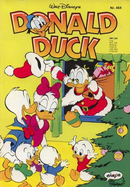 Donald Duck (German) 211 - Santa Outfit - Ducks - Donald - Christmas Tree - Presents