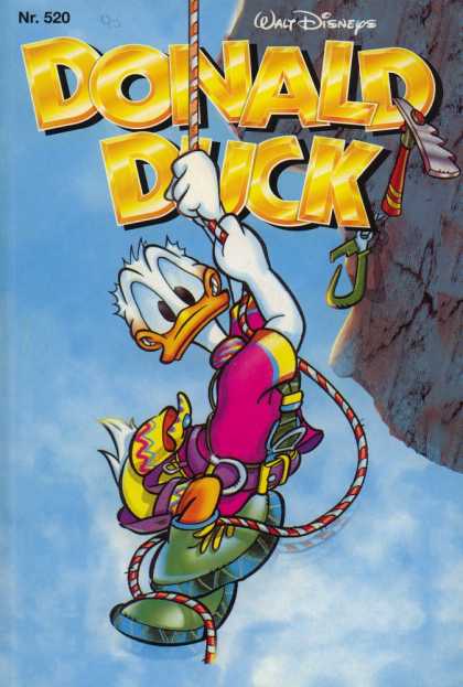 Donald Duck (German) 253 - Donald - Duck - Walt Disney - Rock Climbing - Nr 520
