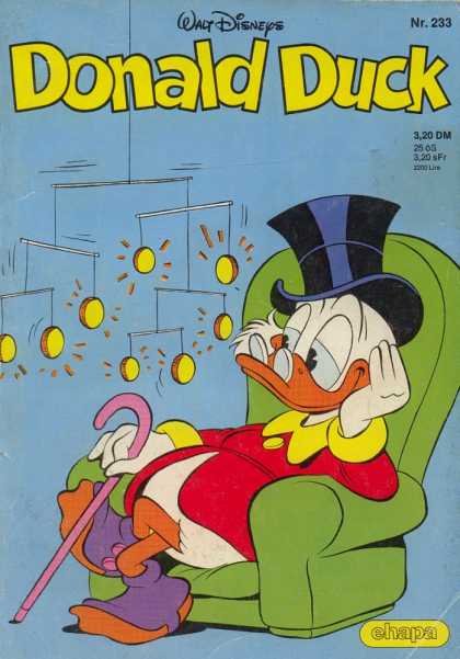 Donald Duck (German) 98 - Disney - Coins - Uncle Scrooge - Top Hat - Armchair