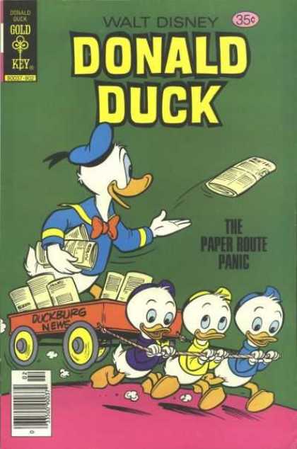 Donald Duck 204 - Fun - Brawler - Mischief Monger - Straight Talk - Cartoon