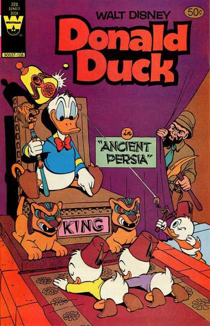 Donald Duck 228 - Disney - Donald Duck - Ancient Persia - Whitman - 90037-106