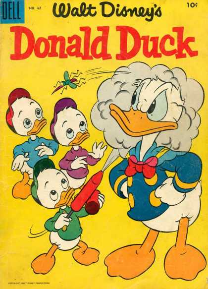 Donald Duck 42 - Mosquito - Spray Gun - Caps - Feathers - Bills