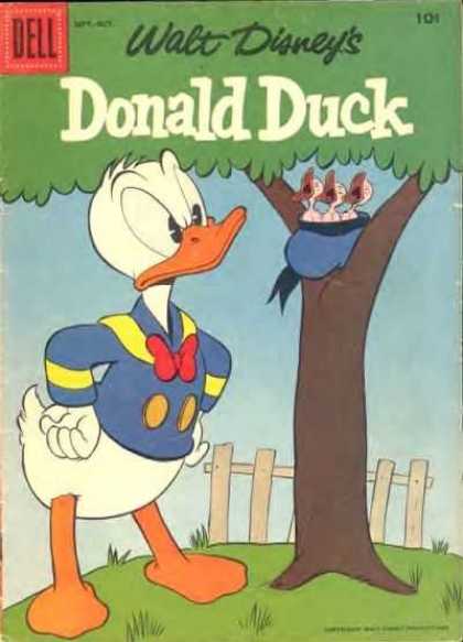 Donald Duck 55 - Disney - Mickey - Birds - Mother - Father