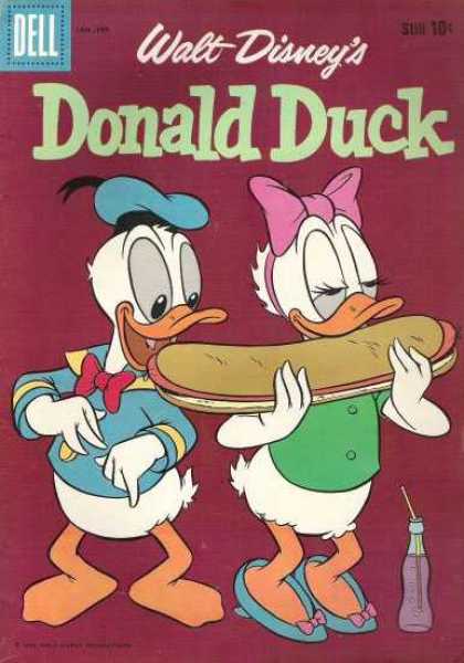 Donald Duck 69 - Walt Disney Comics - Disney Book - Daisy Duck - Daisy And Donald - Daisy Duck Comics