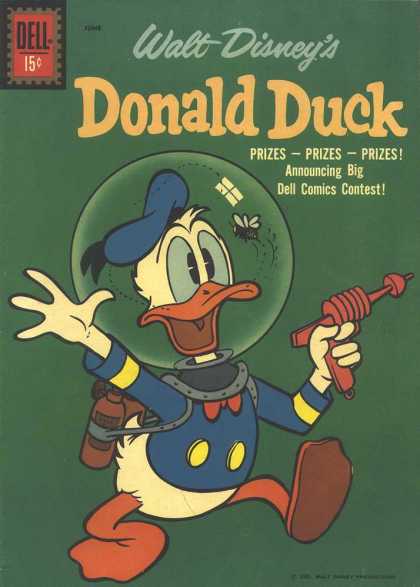 Donald Duck 77 - Walt Disney - Prizes - Raygun - Fly - Bug