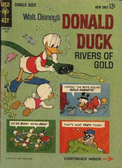 Donald Duck 89 - Underwater - Gold - Bucket - Burglers - Rich