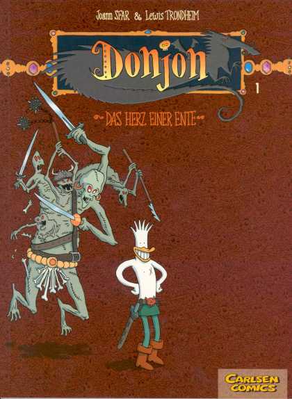 Donjon 1 - Carlson Comics - Donjon - Das Herz Einer Ente - Joann - Lewis Trondhem