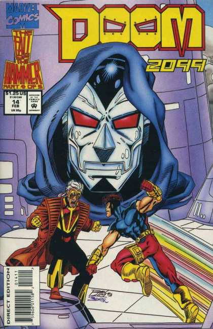 Doom 2099 14 - Fighting - Bad Man - Evil - 2099 - Muntant - Ron Lim, Tom Smith