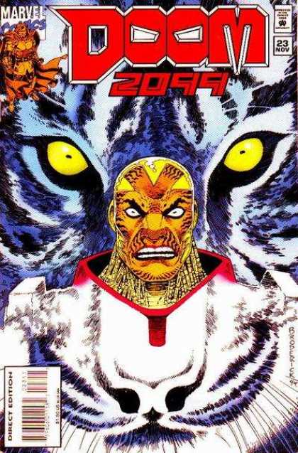 Doom 2099 23 - 2099 - Eyes - Tiger - Yellow - November