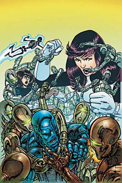 Doom Patrol 6 - Aliens - Skeleton - Robots - Woman Hero - Metal - Erik Larsen, John Byrne