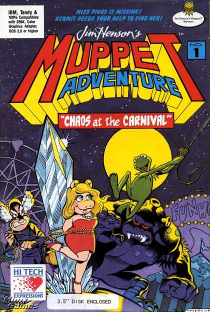 DOS Games - Jim Henson's Muppet Adventure No. 1: Chaos at the Carnival