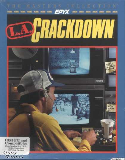 DOS Games - L.A. Crackdown