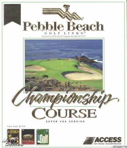 DOS Games - Links: Championship Course: Pebble Beach