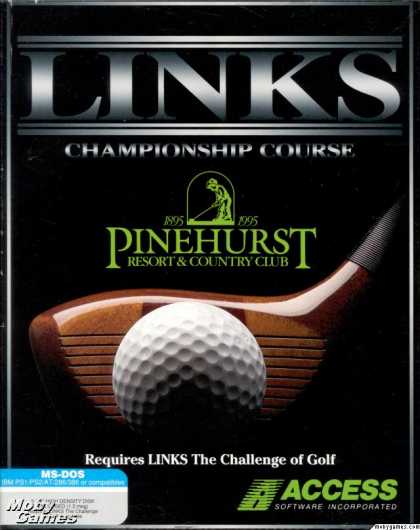 DOS Games - Links: Championship Course: Pinehurst Country Club