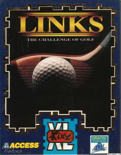 DOS Games - Links: The Challenge of Golf