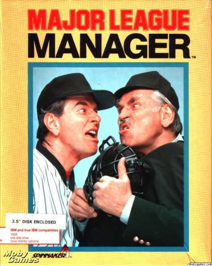 DOS Games - Major League Manager