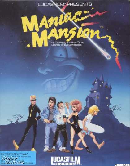 DOS Games - Maniac Mansion