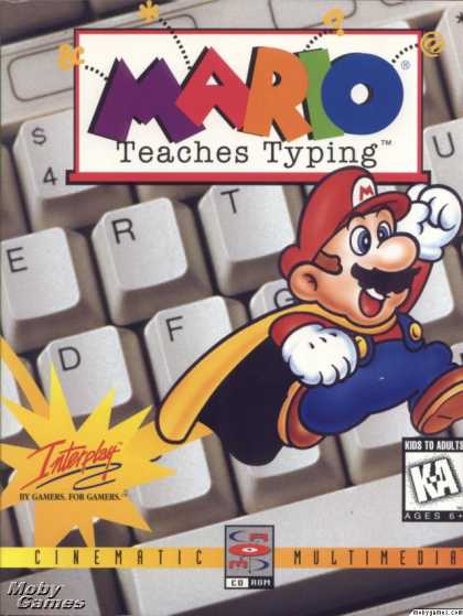 DOS Games - Mario Teaches Typing