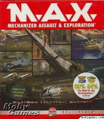 DOS Games - M.A.X.: Mechanized Assault and Exploration