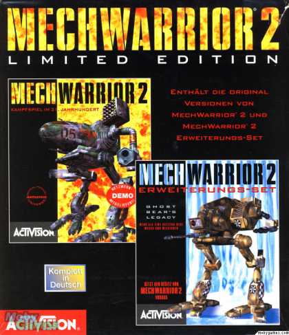DOS Games - MechWarrior 2 (Limited Edition)