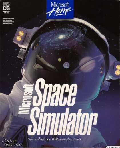 DOS Games - Microsoft Space Simulator