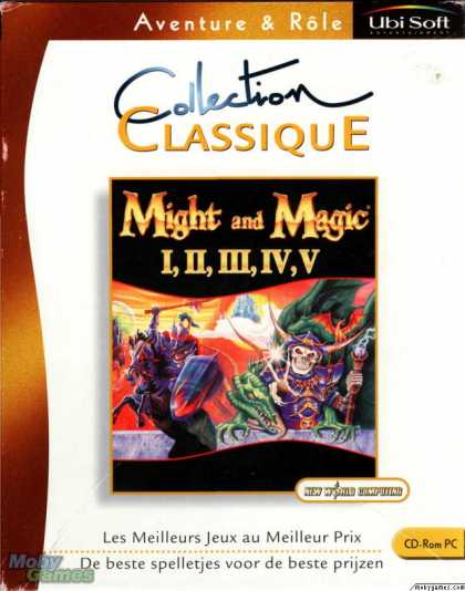 DOS Games - Might and Magic I, II, III, IV, V: Collection Classique